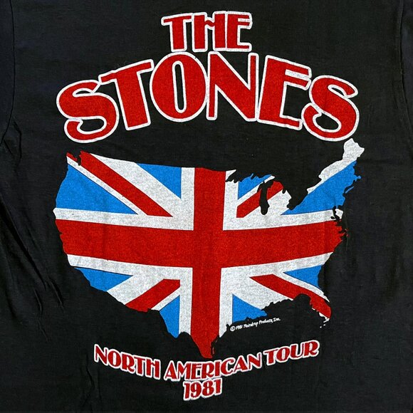 Vintage The Rolling Stones 1981 US Tour - Picture 4 of 13